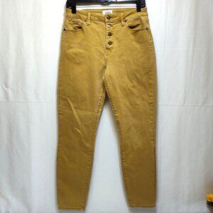 Pistola High Rise Skinny Jean Arianna Button Fly Size 30 Stretch Measures 30x26